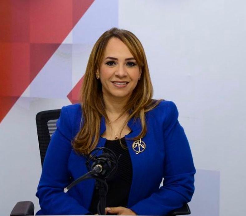 Karen Ricardo precandidata presidencial del PLD exhorta a peledeistas salgan con las cabezas levantadas a defender su organización