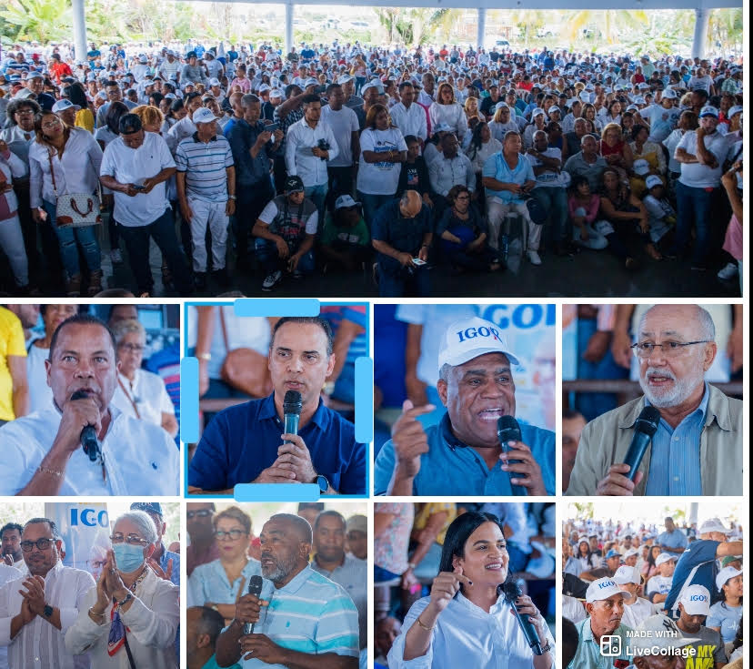 En multitudinaria actividad piden a dirigente Igor Rodríguez busque senaduría por Puerto Plata