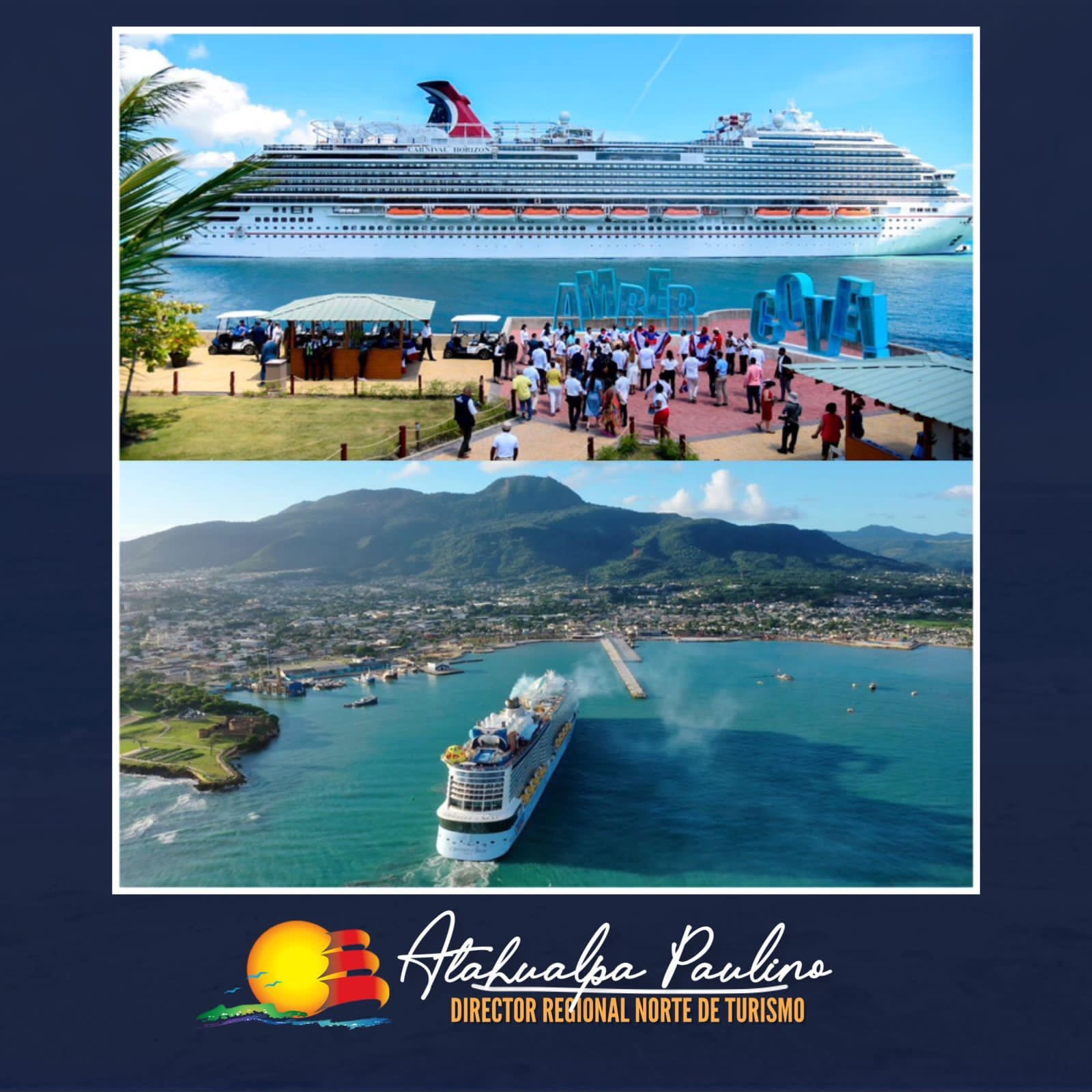 Puerto Plata recibirá 56 cruceros en el mes de febrero