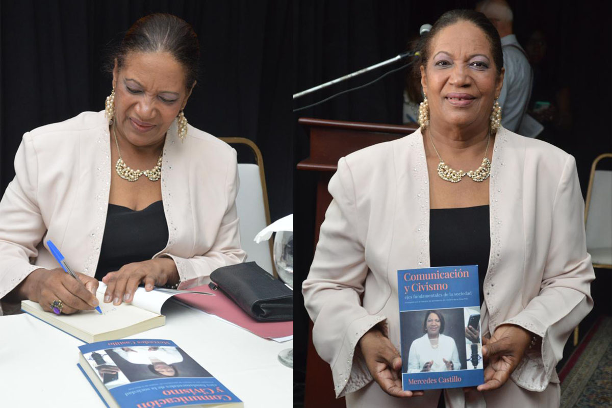 Ex presidenta del Colegio Dominicano de Periodistas Mercedes Castillo pondrá en circulación libro en Feria Internacional del Periodista