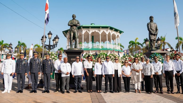Autoridades de Puerto Plata conmemoran 160 aniversario de la Restauración