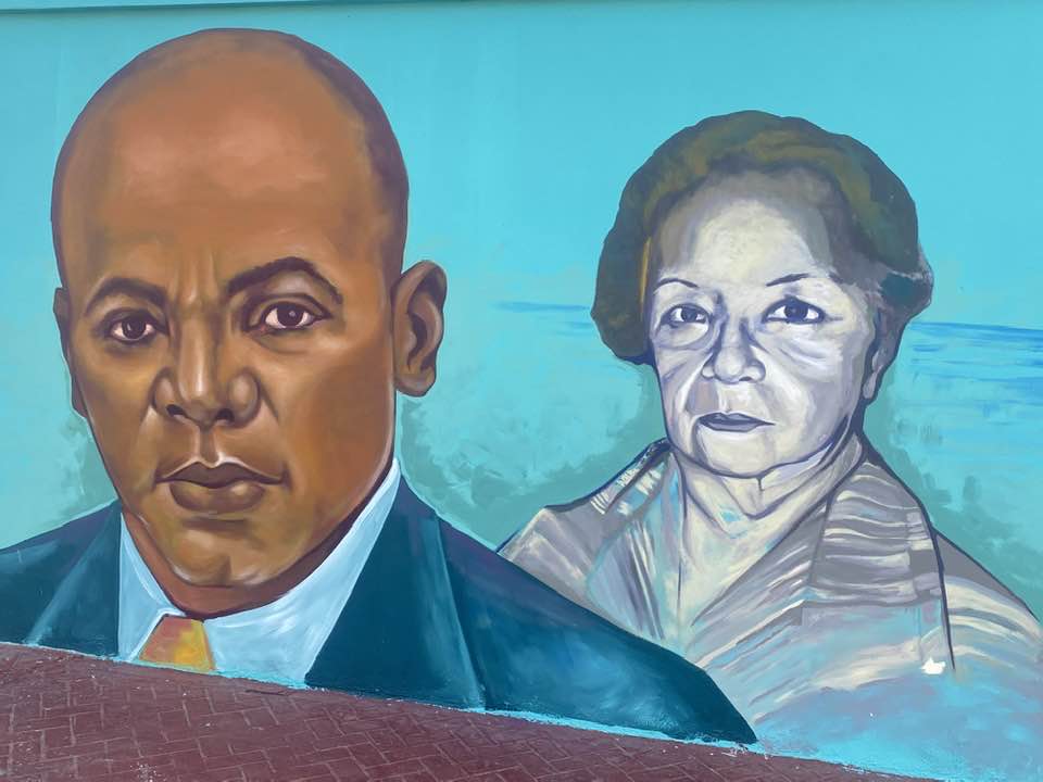 Rinden homenaje en mural a doña Altagracia Pagán (Cotín), esposa del héroe nacional Gregorio Urbano Gilbert