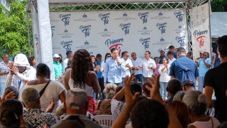Roberto Ángel afirma en Puerto Plata el combate a la pobreza por el gobierno de Abinader es permanente