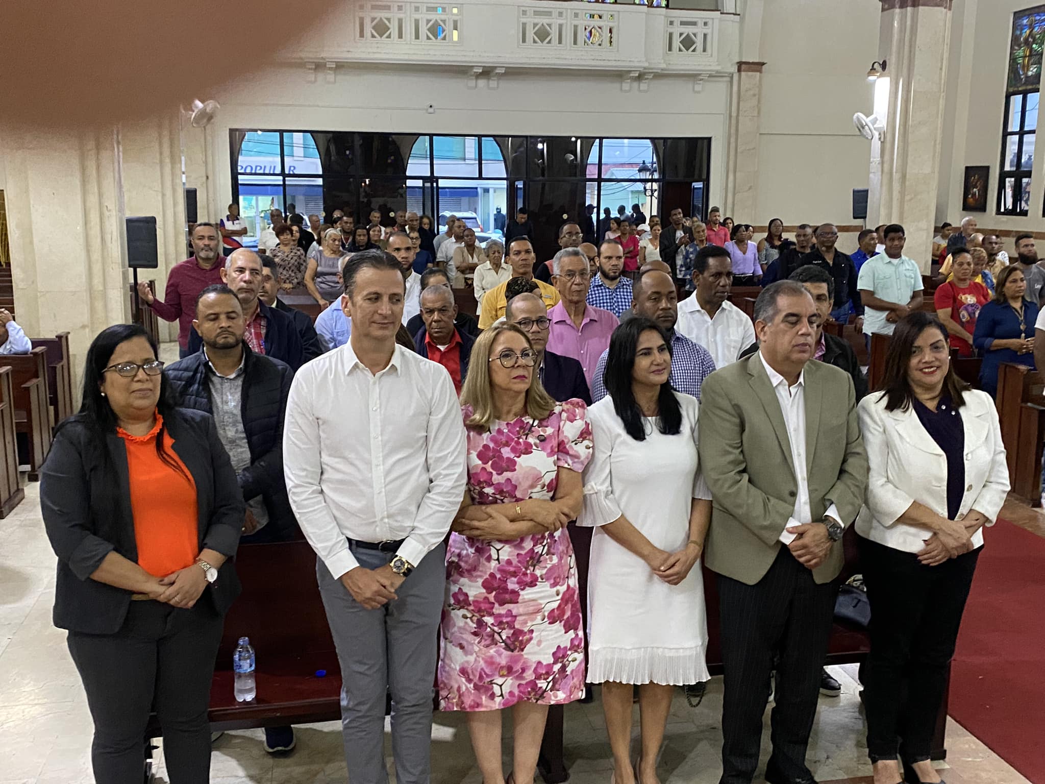 Peledeistas conmemoraron en la Catedral San Felipe el 50 aniversario de la fundación del Partido de la Liberación Dominicana