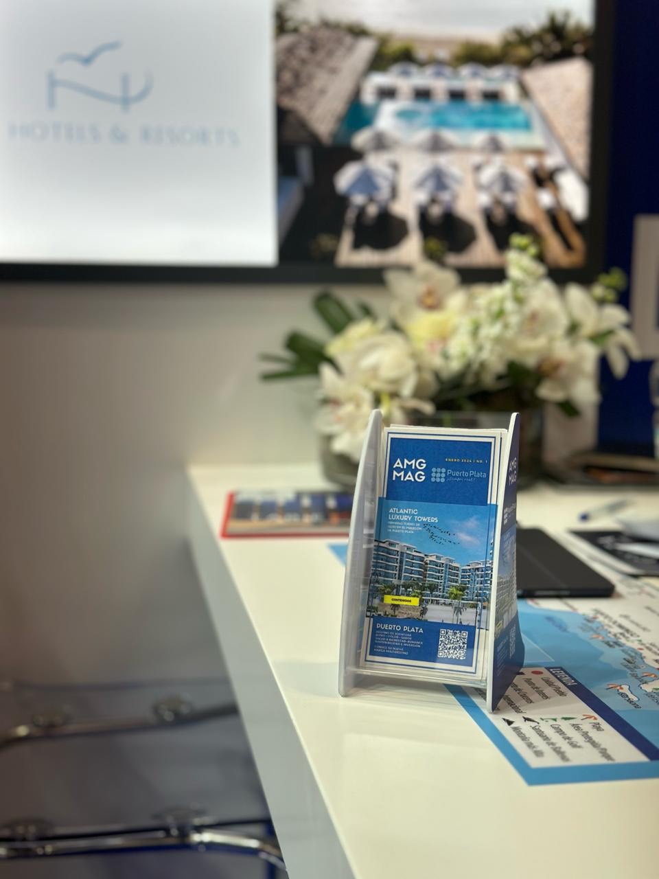 Circula en Fitur 2024 nueva revista digital dominicana AMG MAG