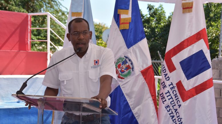 Gobierno entregará 2,800 títulos de propiedad en beneficio de miles personas de Montellano