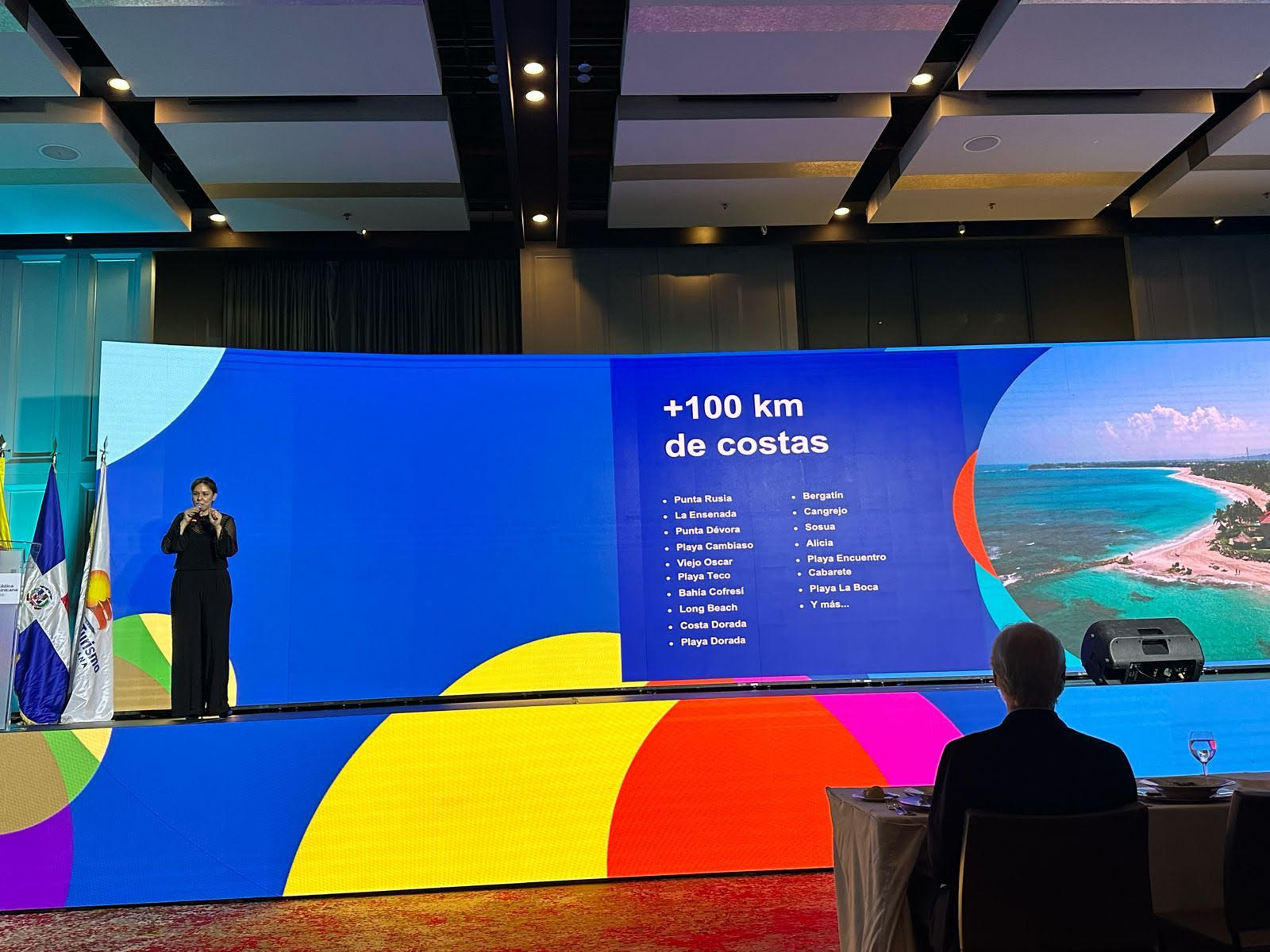 Presidenta de Cluster Turístico de PP, Birgitt Heinsen, presenta en Roadshow atractivos de Puerto Plata