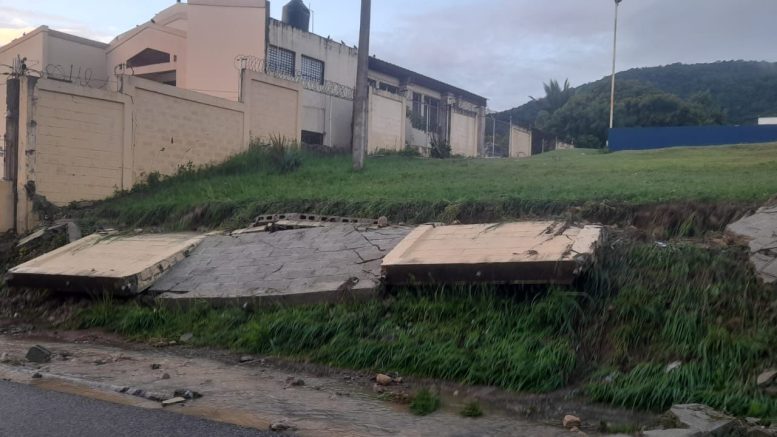 Lluvias producto de vaguada siguen provocando estragos en la provincia Puerto Plata