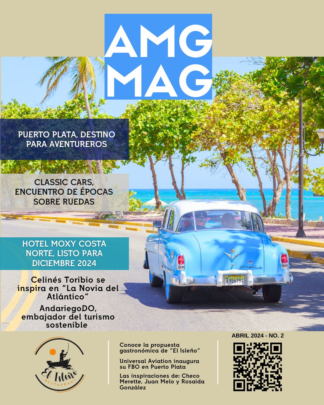 Presentan segunda edición de la revista digital “AMG MAG”