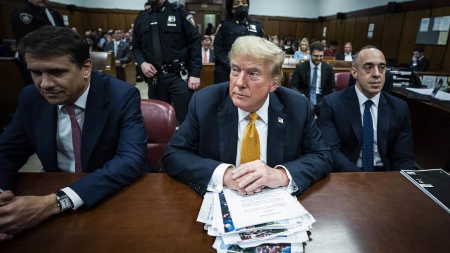 Donald Trump es declarado culpable de los 34 cargos en su contra