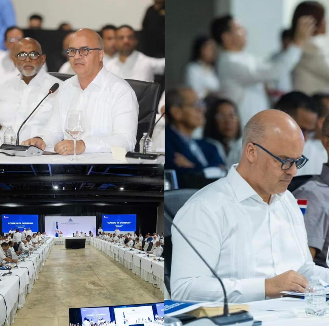 Igor Rodríguez Durán resalta obras realizadas en Puerto Plata durante Consejo de Gobierno