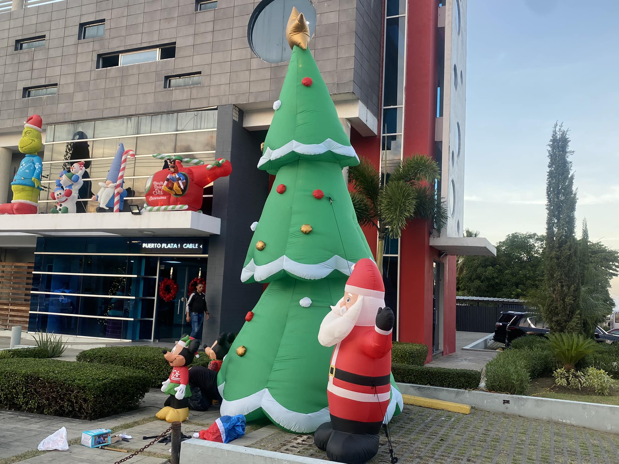 Decorado navideño en Puerto Plata es tímido todavía