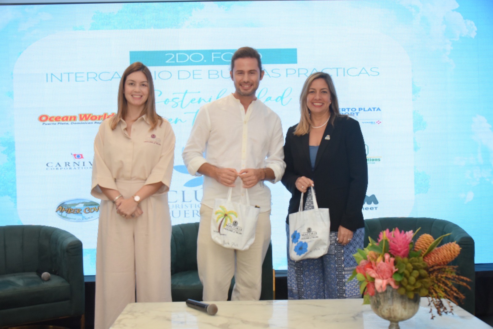 Cámara de Comercio Puerto Plata participa en el foro “Intercambio de Buenas Prácticas de Sostenibilidad en Turismo” del Clúster Turístico