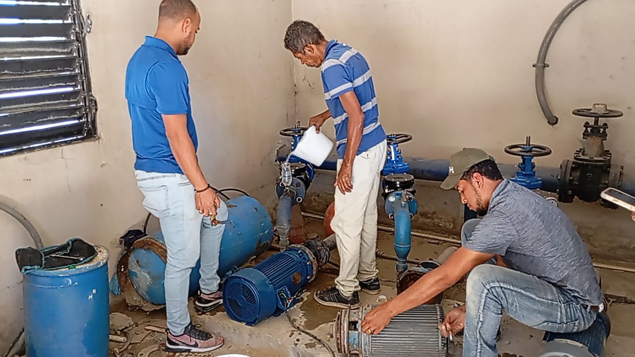 CORAAPPLATA normaliza servicio de agua en La Unión, María la O y otros sectores de Sosúa