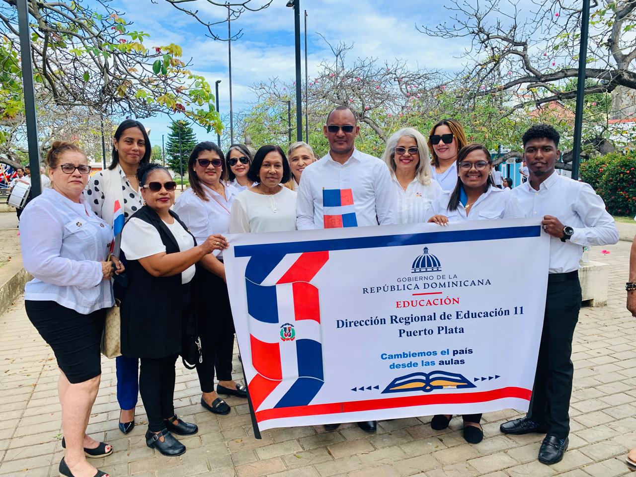 Dirección Regional de educación 11 de Puerto Plata Conmemora el 209 aniversario del natalicio de Matías Ramón Mella