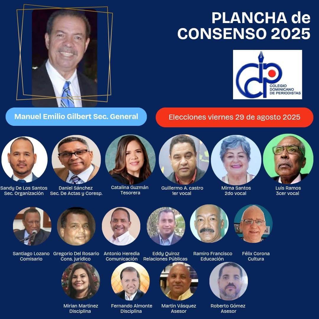 Candidato a secretaría general del CDP, Manuel Gilbert, exhorta a cedepeistas a votar en elecciones del 29 de agosto