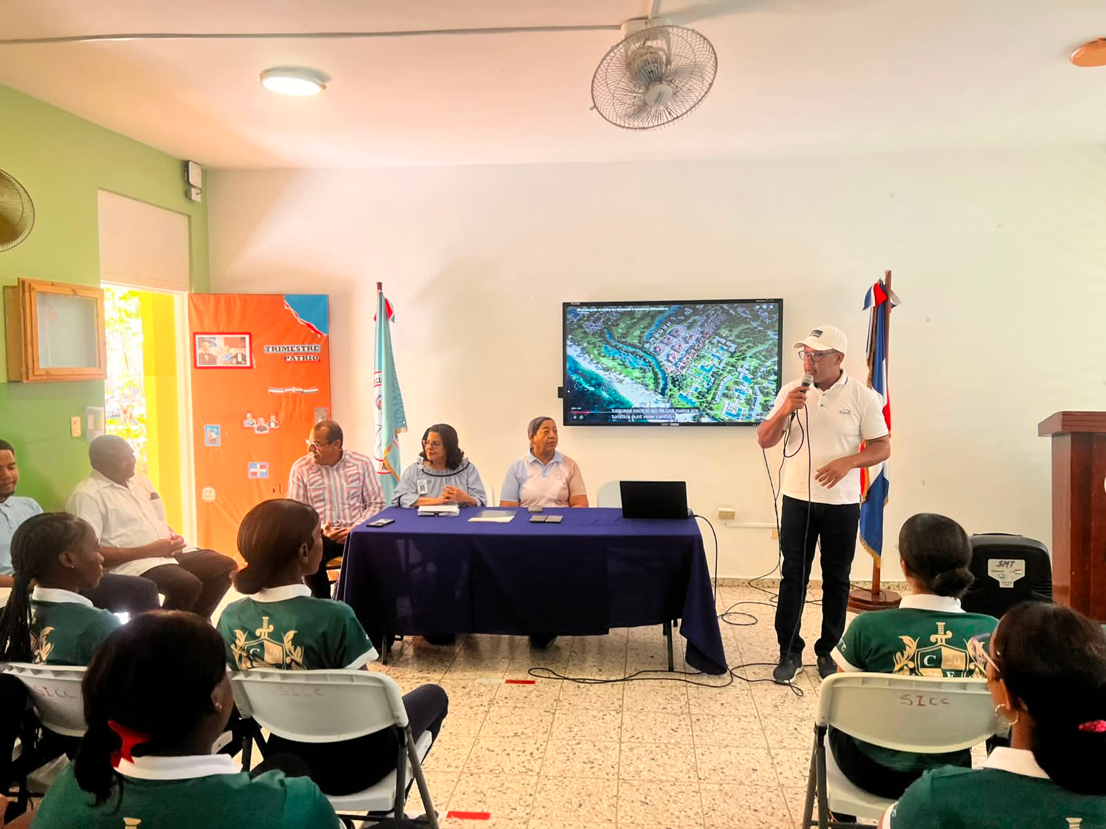 Punta Bergantín promueve formación técnica del INFOTEP para jóvenes en Villa Montellano