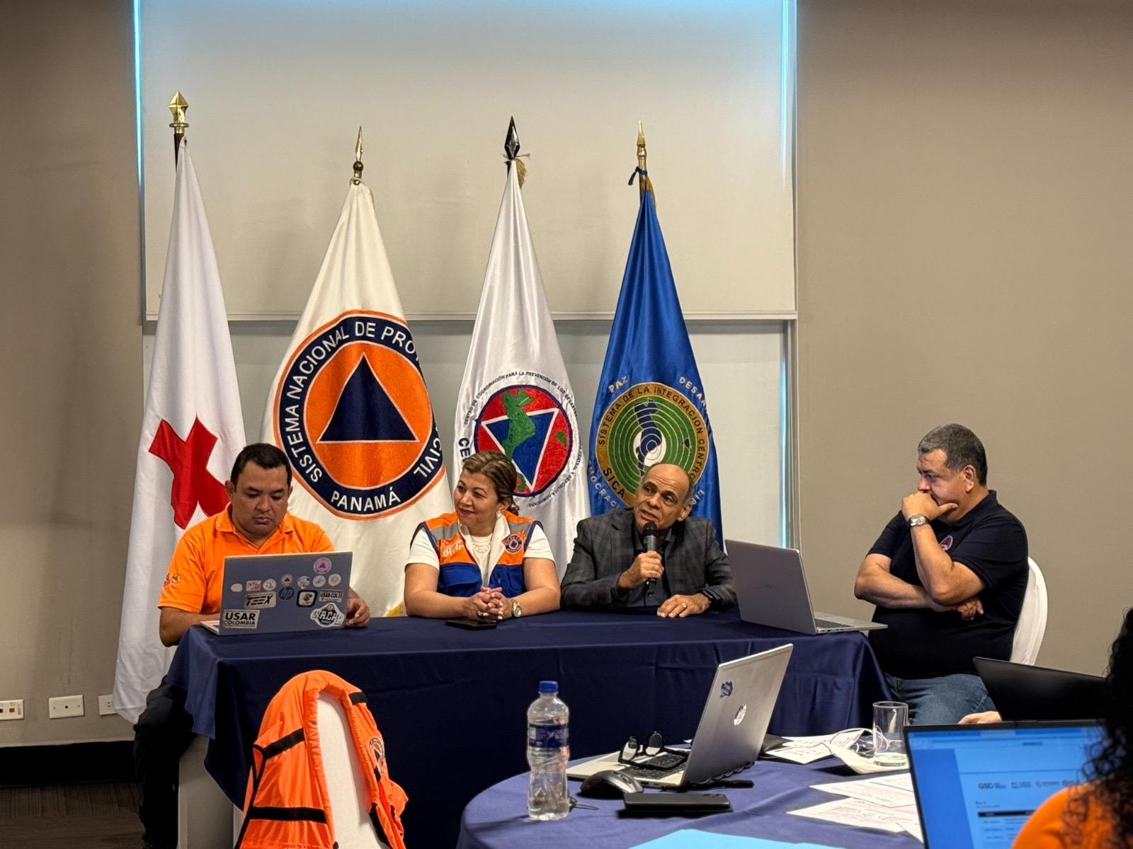 Director Defensa Civil participa en taller regional para fortalecer la preparación y respuesta ante desastres