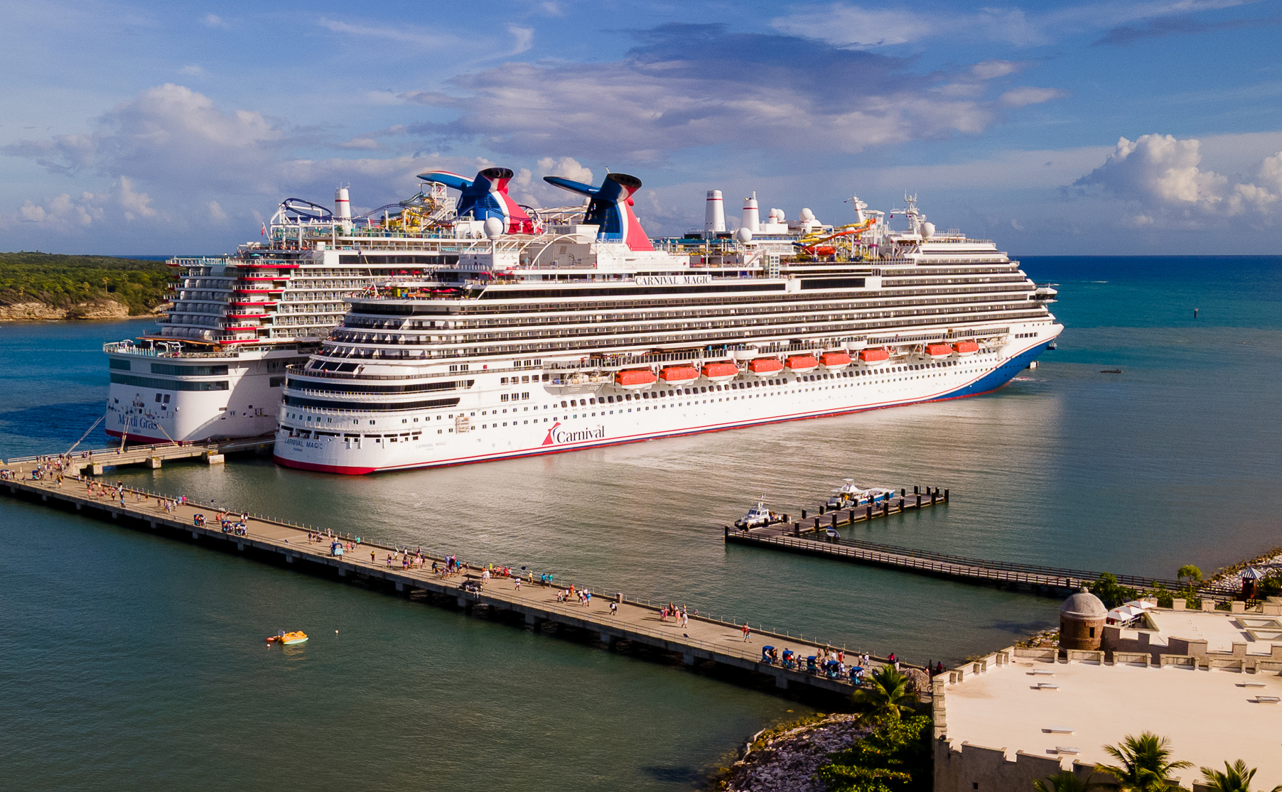 Puerto Plata concentra el 90.6 % de los 45,627 cruceristas llegados al país a mediados de octubre